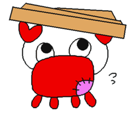 crab doll sticker #1212671
