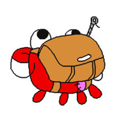 crab doll sticker #1212673