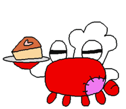 crab doll sticker #1212675