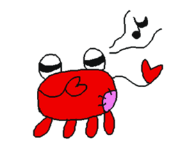 crab doll sticker #1212677