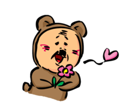 Uncle to wear costume sticker #1212816