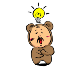 Uncle to wear costume sticker #1212825