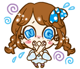 heart chan&usami cute life! sticker #1213047