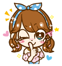 heart chan&usami cute life! sticker #1213066