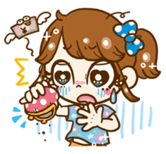 heart chan&usami cute life! sticker #1213075