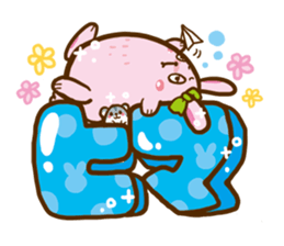 heart chan&usami cute life! sticker #1213078