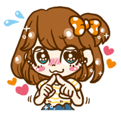 heart chan&usami cute life! sticker #1213080