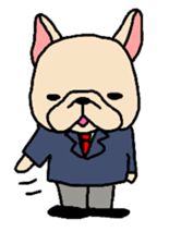 French Bulldog stickers KARATE ver. sticker #1213155