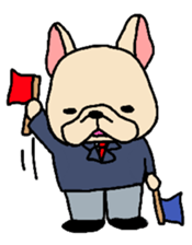 French Bulldog stickers KARATE ver. sticker #1213160