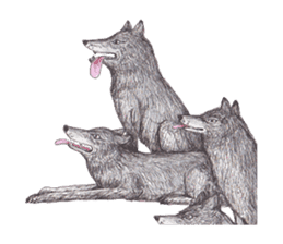 Wolf's song part 2 sticker #1213341