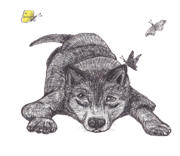 Wolf's song part 2 sticker #1213352