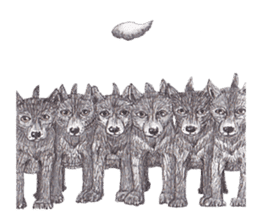Wolf's song part 2 sticker #1213360