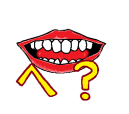 Mouth Sticker sticker #1213750