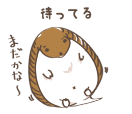 Animal Illust Message sticker #1213898