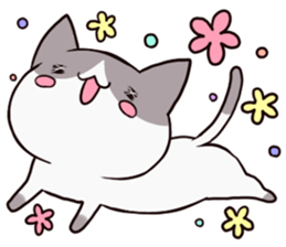 dull cat sticker #1214166