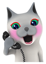 Yasaneko the perverse cats Tora Ver. sticker #1215934