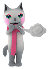 Yasaneko the perverse cats Tora Ver. sticker #1215945