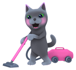 Yasaneko the perverse cats Tora Ver. sticker #1215953