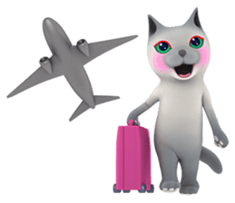 Yasaneko the perverse cats Tora Ver. sticker #1215960