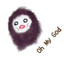 Fluffy creatures sticker #1216049