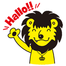 Sentimental LION "SPIN" sticker #1216243