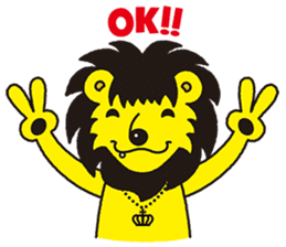 Sentimental LION "SPIN" sticker #1216247