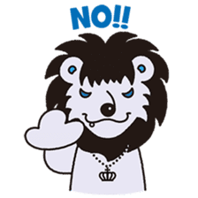 Sentimental LION "SPIN" sticker #1216248