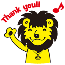 Sentimental LION "SPIN" sticker #1216249