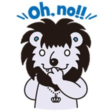 Sentimental LION "SPIN" sticker #1216250