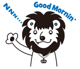 Sentimental LION "SPIN" sticker #1216252