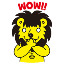 Sentimental LION "SPIN" sticker #1216262