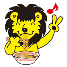 Sentimental LION "SPIN" sticker #1216273