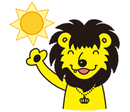 Sentimental LION "SPIN" sticker #1216277