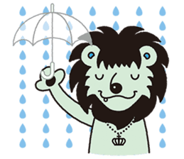 Sentimental LION "SPIN" sticker #1216279