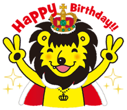 Sentimental LION "SPIN" sticker #1216281