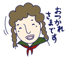 Schoolgirl Kazuko sticker #1216284