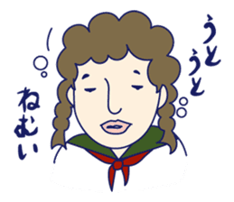 Schoolgirl Kazuko sticker #1216298