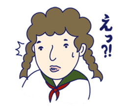 Schoolgirl Kazuko sticker #1216307