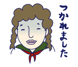Schoolgirl Kazuko sticker #1216312