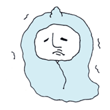 cute rounded eye twins sticker #1216483