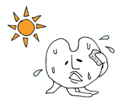 cute rounded eye twins sticker #1216501