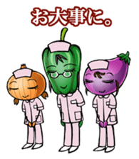 Vegetable Nurse sticker #1216930