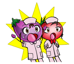 Vegetable Nurse sticker #1216932