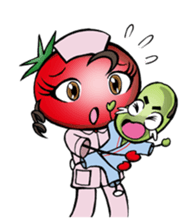 Vegetable Nurse sticker #1216935
