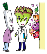 Vegetable Nurse sticker #1216940