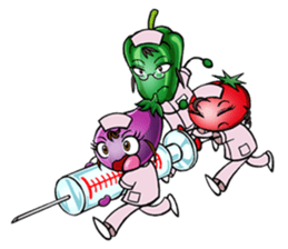 Vegetable Nurse sticker #1216943