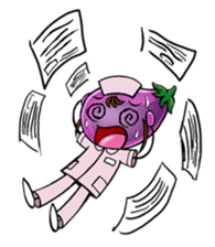 Vegetable Nurse sticker #1216946
