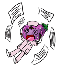 Vegetable Nurse sticker #1216946