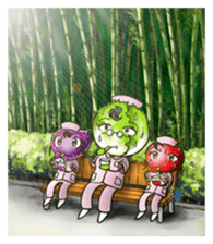 Vegetable Nurse sticker #1216959