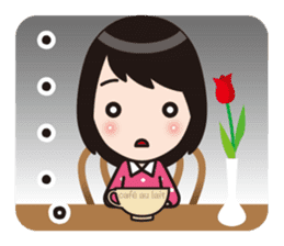 Aizuchi Sticker Girl sticker #1216992